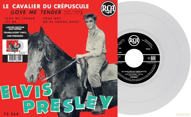 Elvis Presley: Ep Etranger No11 - Le Cavalier Du Crepuscule (Translucent) [Winyl]
