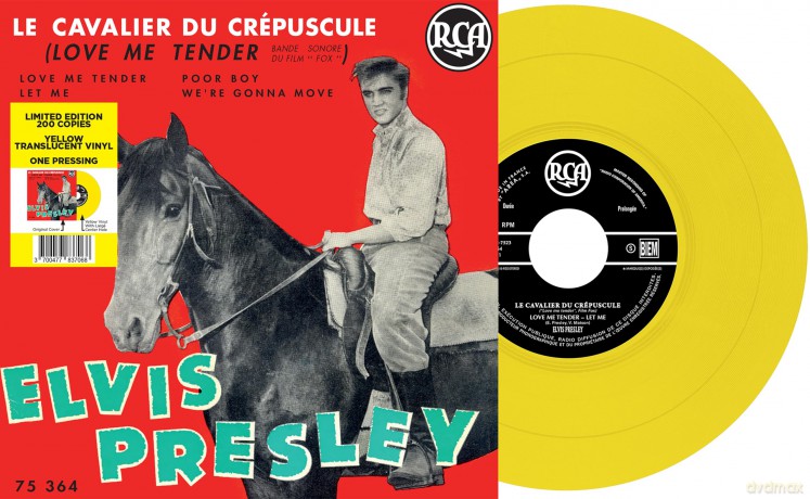 Elvis Presley: Ep Etranger No11 - Le Cavalier Du Crepuscule (Yellow) [Winyl]