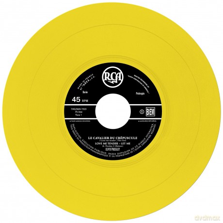 Elvis Presley: Ep Etranger No11 - Le Cavalier Du Crepuscule (Yellow) [Winyl]