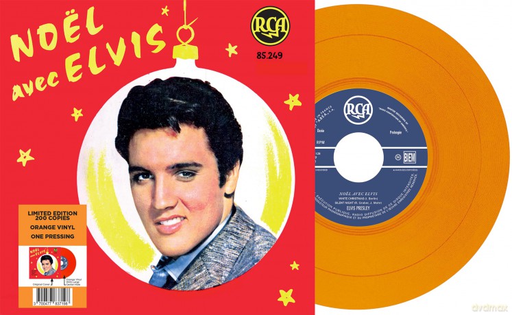 Elvis Presley: Ep Etranger No12 - Noel Avec Elvis (Orange) [Winyl]