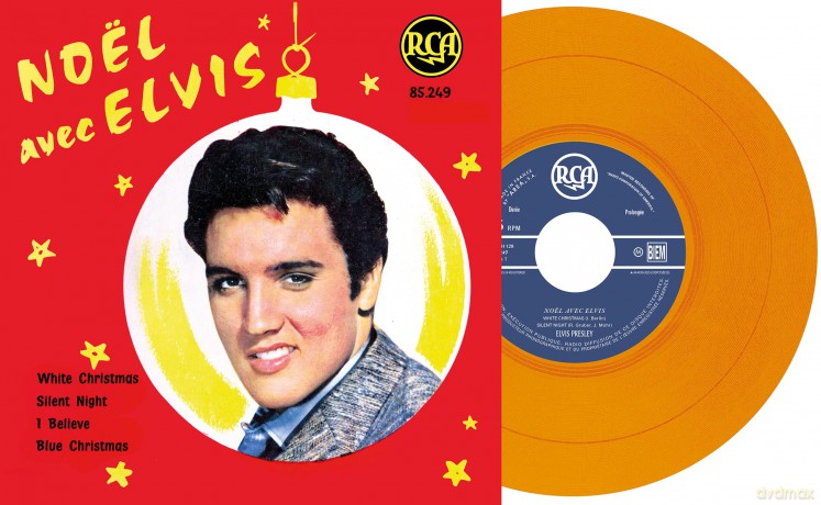 Elvis Presley: Ep Etranger No12 - Noel Avec Elvis (Orange) [Winyl]