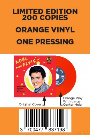 Elvis Presley: Ep Etranger No12 - Noel Avec Elvis (Orange) [Winyl]