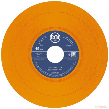 Elvis Presley: Ep Etranger No12 - Noel Avec Elvis (Orange) [Winyl]