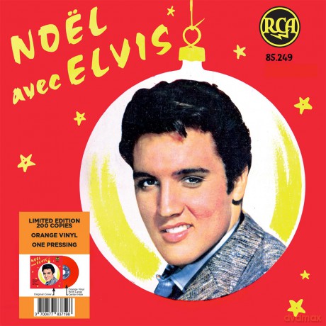 Elvis Presley: Ep Etranger No12 - Noel Avec Elvis (Orange) [Winyl]