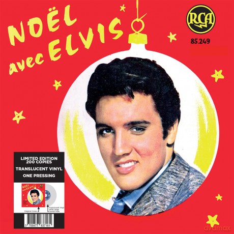 Elvis Presley: Ep Etranger No12 - Noel Avec Elvis (Translucent) [Winyl]