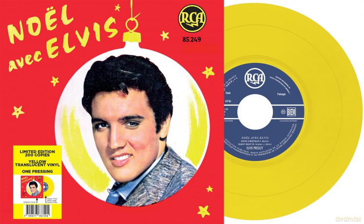 Elvis Presley: Ep Etranger No12 - Noel Avec Elvis (Yellow) [Winyl]