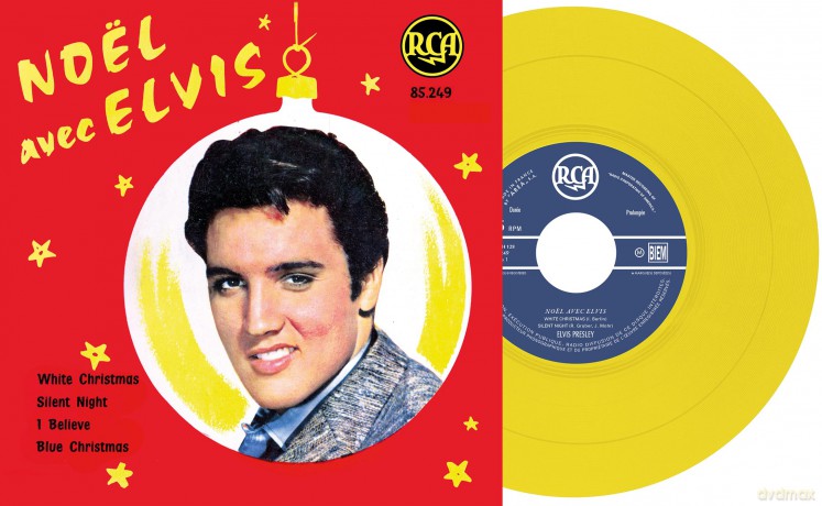 Elvis Presley: Ep Etranger No12 - Noel Avec Elvis (Yellow) [Winyl]