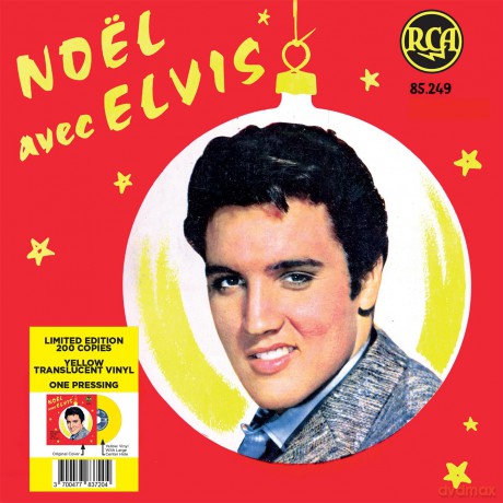 Elvis Presley: Ep Etranger No12 - Noel Avec Elvis (Yellow) [Winyl]