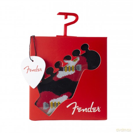 Fender: Fender Crew Socks In Gift Box (One Size)