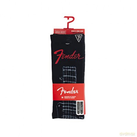 Fender: Fender Guitar Parts Socks Black (One Size)