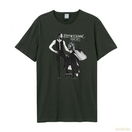 Fleetwood Mac: Fleetwood Mac - Rumours Amplified Vintage Charcoal Small T Shirt