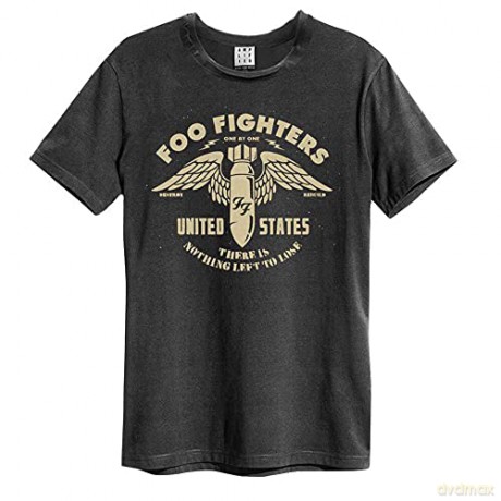 Foo Fighters: Foo Fighters - One By One Amplified Vintage Charcoal Xx Large T Shirt