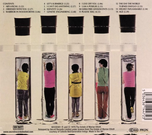 X-Ray Spex: Germ Free Adolescents [CD]