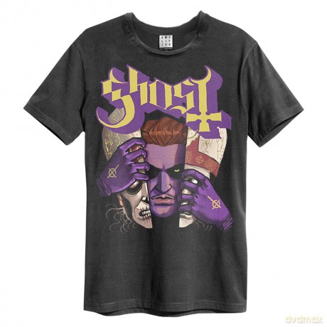 Ghost: Ghost - Alter Egos Amplified Small Vintage Charcoal T Shirt