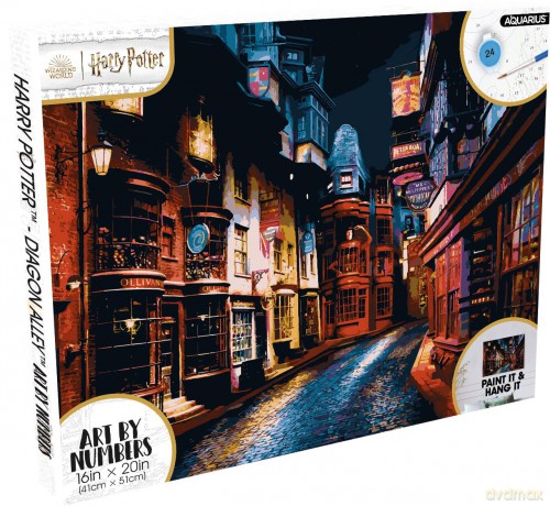 Harry Potter: Harry Potter Diagon Alley Art By Numbers