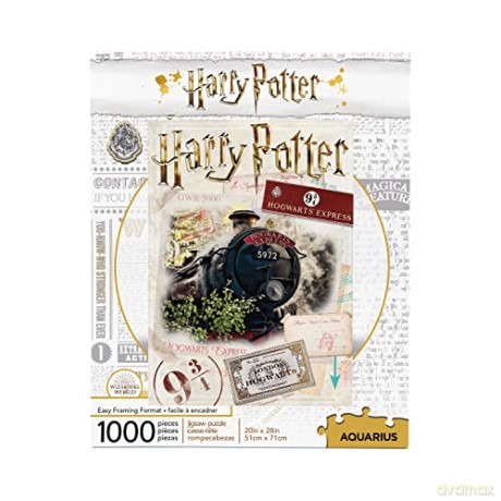 Harry Potter: Harry Potter Hogwarts Express Ticket 1000 Piece Jigsaw Puzzle [PUZZLE]