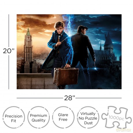 Harry Potter: Harry Potter Wizarding World 1000 Piece Jigsaw Puzzle [PUZZLE]