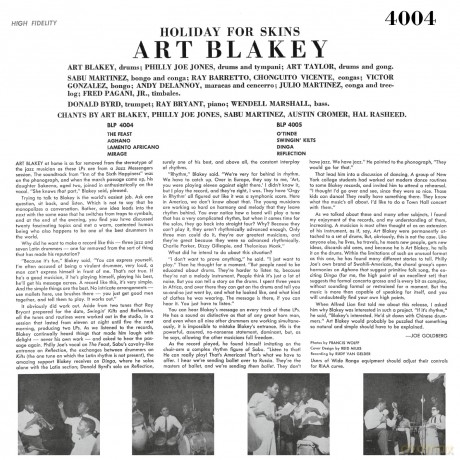 Art Blakey: Holiday For Skins Vol. 1 [Winyl]