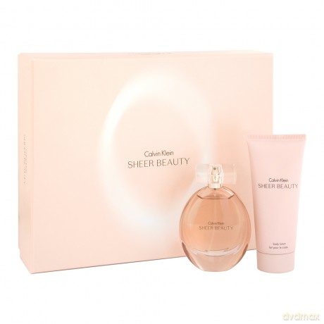 Calvin Klein Beauty Sheer Zestaw (Woda Toaletowa Spray 50ml+Balsam do Ciała 100ml) [PERFUMY]+[KOSMETYKI]