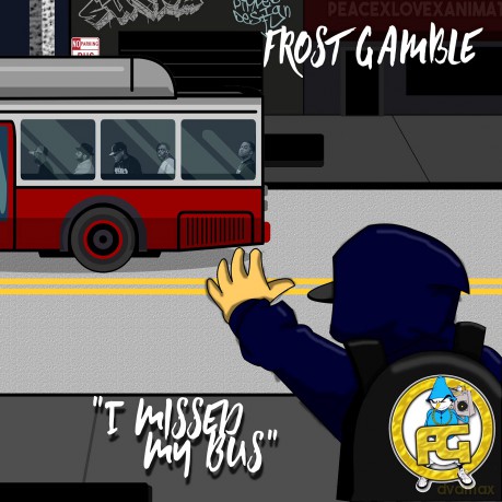 Frost Gamble: I Missed My Bus Grey Splatter Vinyl [Winyl]