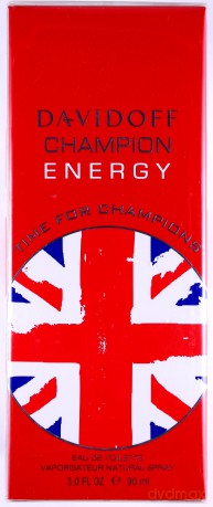 Davidoff Champion Energy Time For Champions Uk Woda Toaletowa Spray dla Mężczyzny 90ml [PERFUMY]