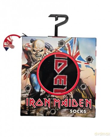 Iron Maiden: Iron Maiden Crew Socks In Gift Box (One Size)