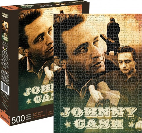 Johnny Cash: Johnny Cash 500 Piece Jigsaw Puzzle [PUZZLE]