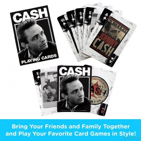 Johnny Cash: Johnny Cash Playing Cards [KARTY]