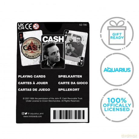 Johnny Cash: Johnny Cash Playing Cards [KARTY]