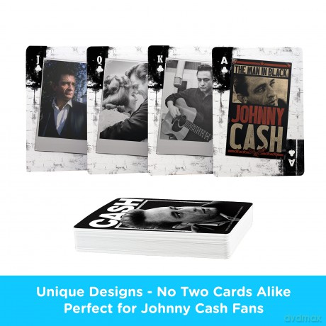 Johnny Cash: Johnny Cash Playing Cards [KARTY]
