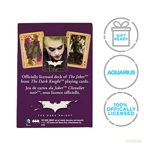 Dc Comics: Joker- Heath Ledger Playing Cards [KARTY]