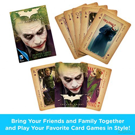 Dc Comics: Joker- Heath Ledger Playing Cards [KARTY]