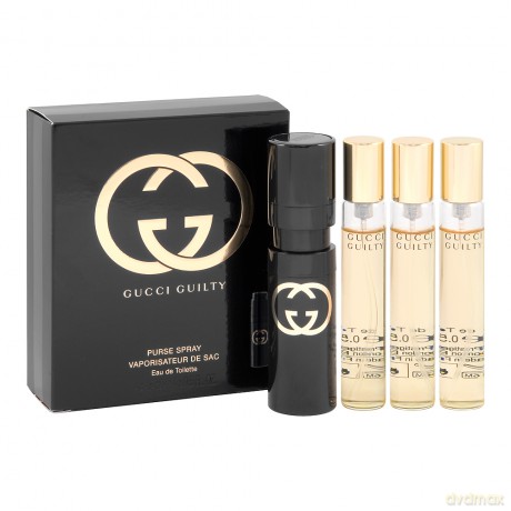 Gucci Guilty Purse Spray Woda Toaletowa dla Kobiety Spray 4x15ml [PERFUMY]