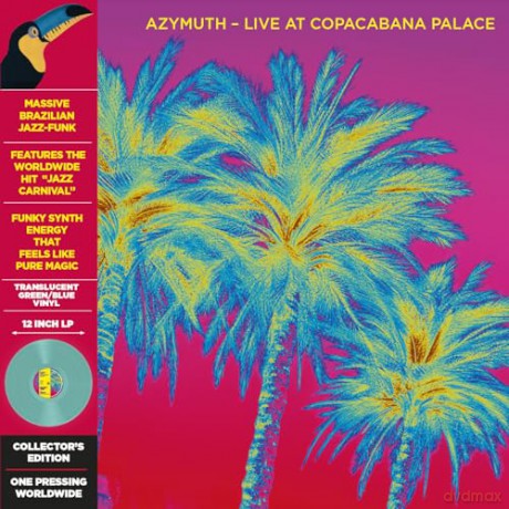 Azymuth: Live At Copacabana Palace (Blue/Green) [Winyl]