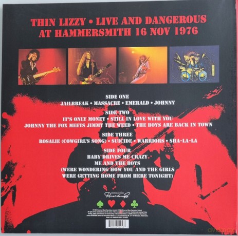 Thin Lizzy: Live At Hammersmith 16/11/1976 (RSD 2024) [Winyl]
