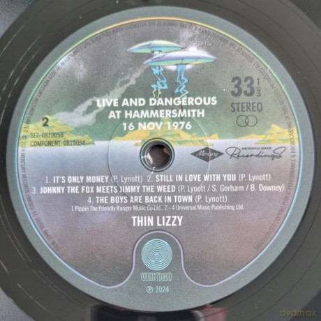 Thin Lizzy: Live At Hammersmith 16/11/1976 (RSD 2024) [Winyl]