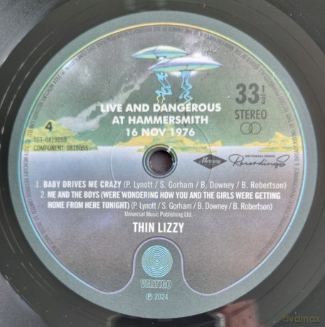 Thin Lizzy: Live At Hammersmith 16/11/1976 (RSD 2024) [Winyl]