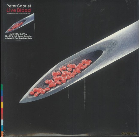 Peter Gabriel: Live Blood (Blood Red) (33Rpm) (RSD 2022) [Winyl]