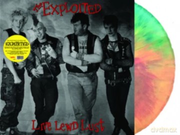 Exploited: Live Lewd Lust (Multi-Colour) [Winyl]