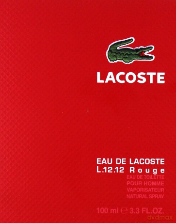 Lacoste Eau De Lacoste Rouge Woda Toaletowa Spray dla Mężczyzny 100ml [PERFUMY]