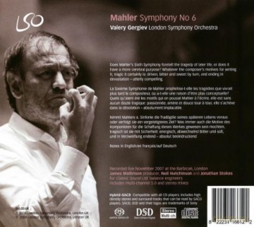 Valery Gergiev/Lso: Mahler-Symphnony N. 6 [CD]