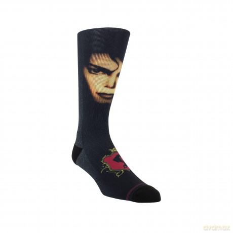 Michael Jackson: Michael Jackson Portrait Socks (One Size)