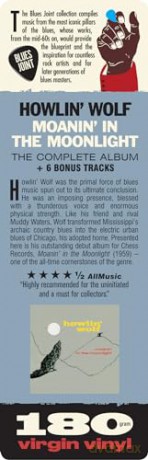Howlin Wolf: Moanin In The Moonlight (+6 Bonus Tracks) (Limited) [Winyl]