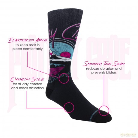 Motley Crue: Motley Crue Girls Girls Girls Socks (One Size)