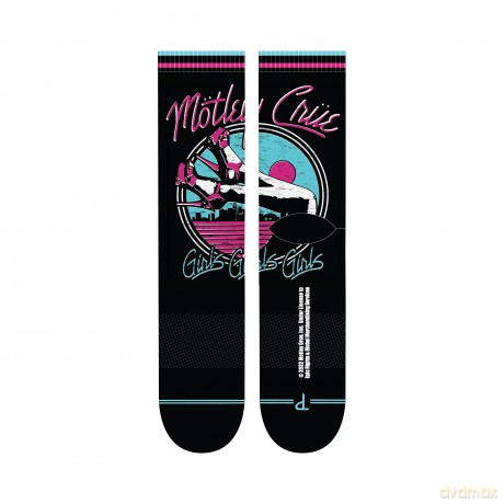 Motley Crue: Motley Crue Girls Girls Girls Socks (One Size)