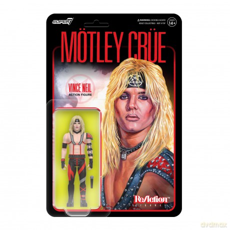 Motley Crue: Motley Crue Reaction Figures Wave 01 - Vince Neil (Shout At The Devil)