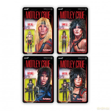 Motley Crue: Motley Crue Reaction Figures Wave 01 - Vince Neil (Shout At The Devil)