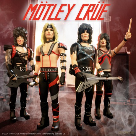Motley Crue: Motley Crue Reaction Figures Wave 01 - Vince Neil (Shout At The Devil)