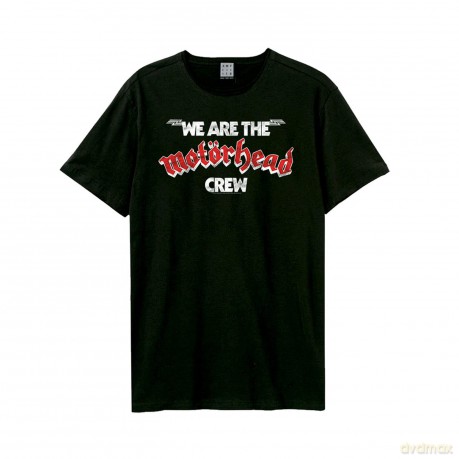 Motorhead: Motorhead - Crew Amplified Medium Vintage Black T Shirt