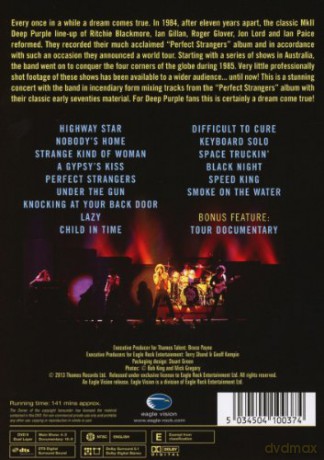 Deep Purple: Perfect Strangers Live [DVD]